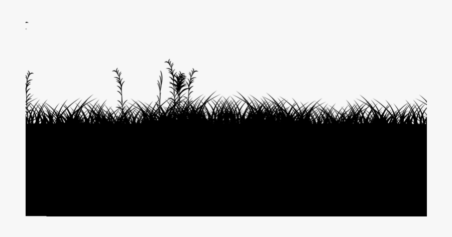 Clipart Freeuse Library Grass Silhouette Clipart - Silhouette, Transparent Clipart