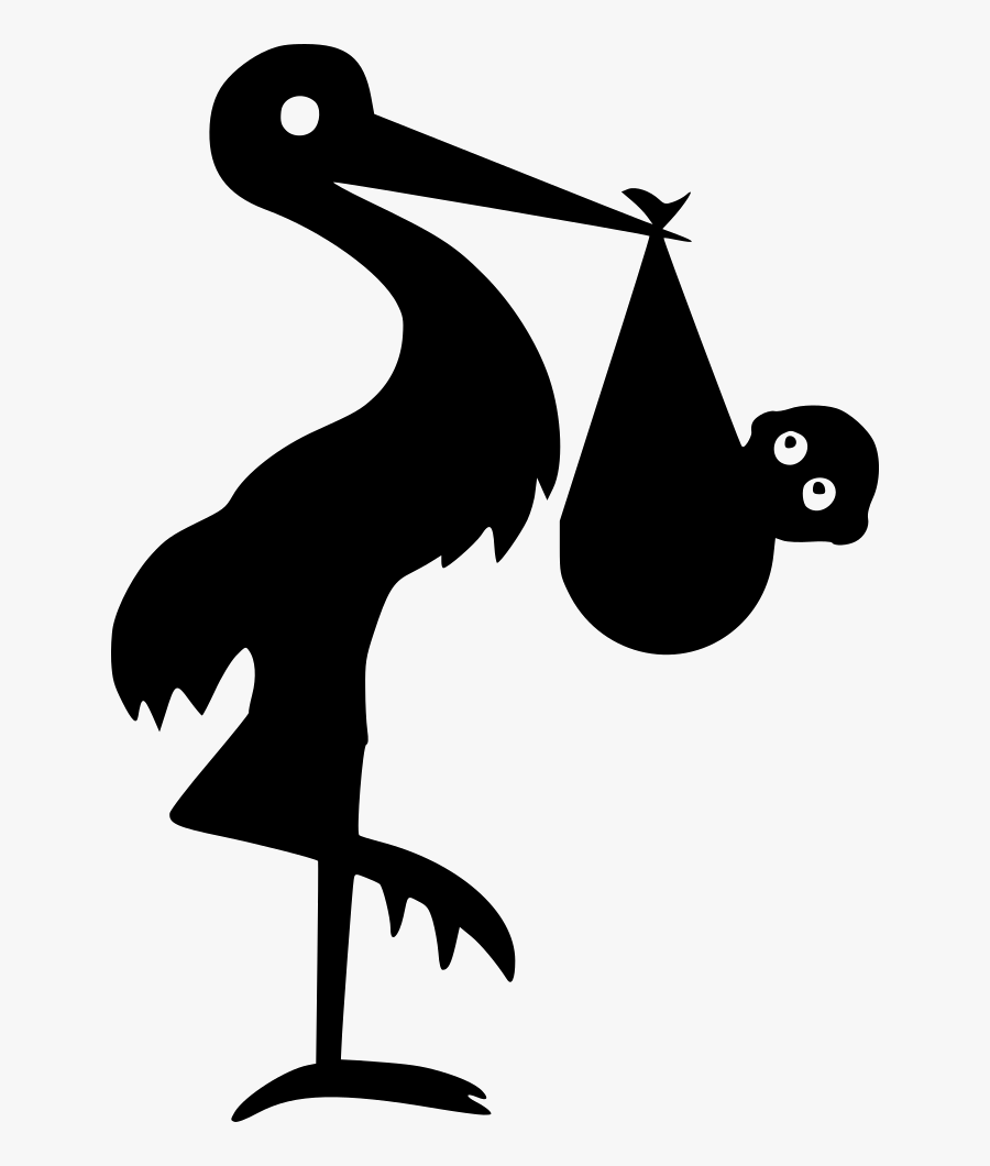 Pelican With Sack - Pelican Icon Png, Transparent Clipart