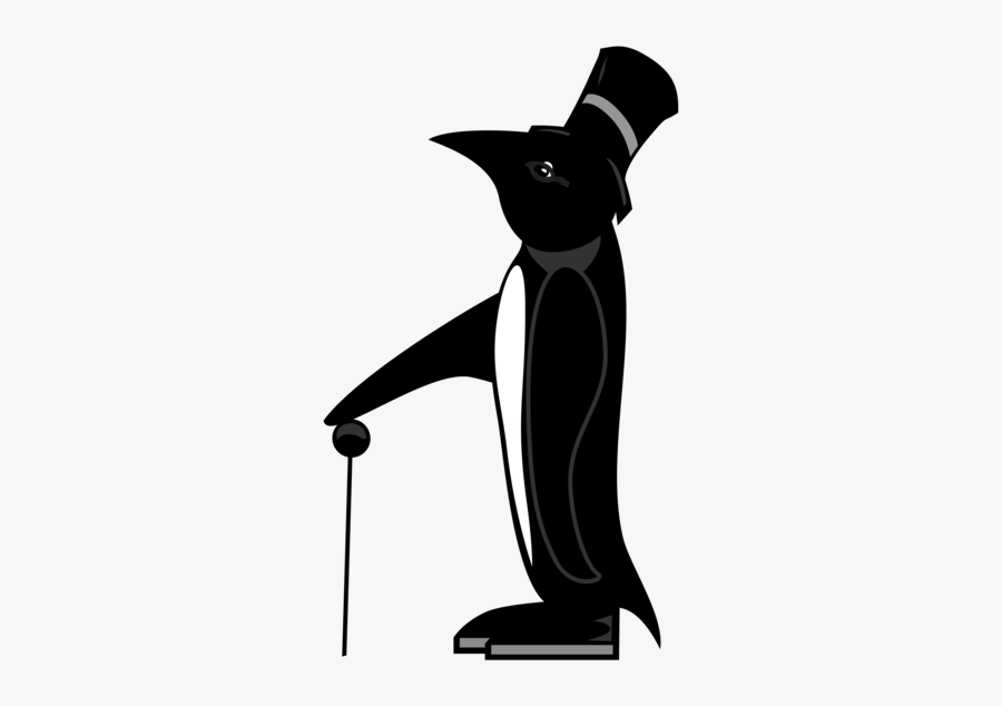 Flightless Bird,silhouette,wing - Drawing, Transparent Clipart