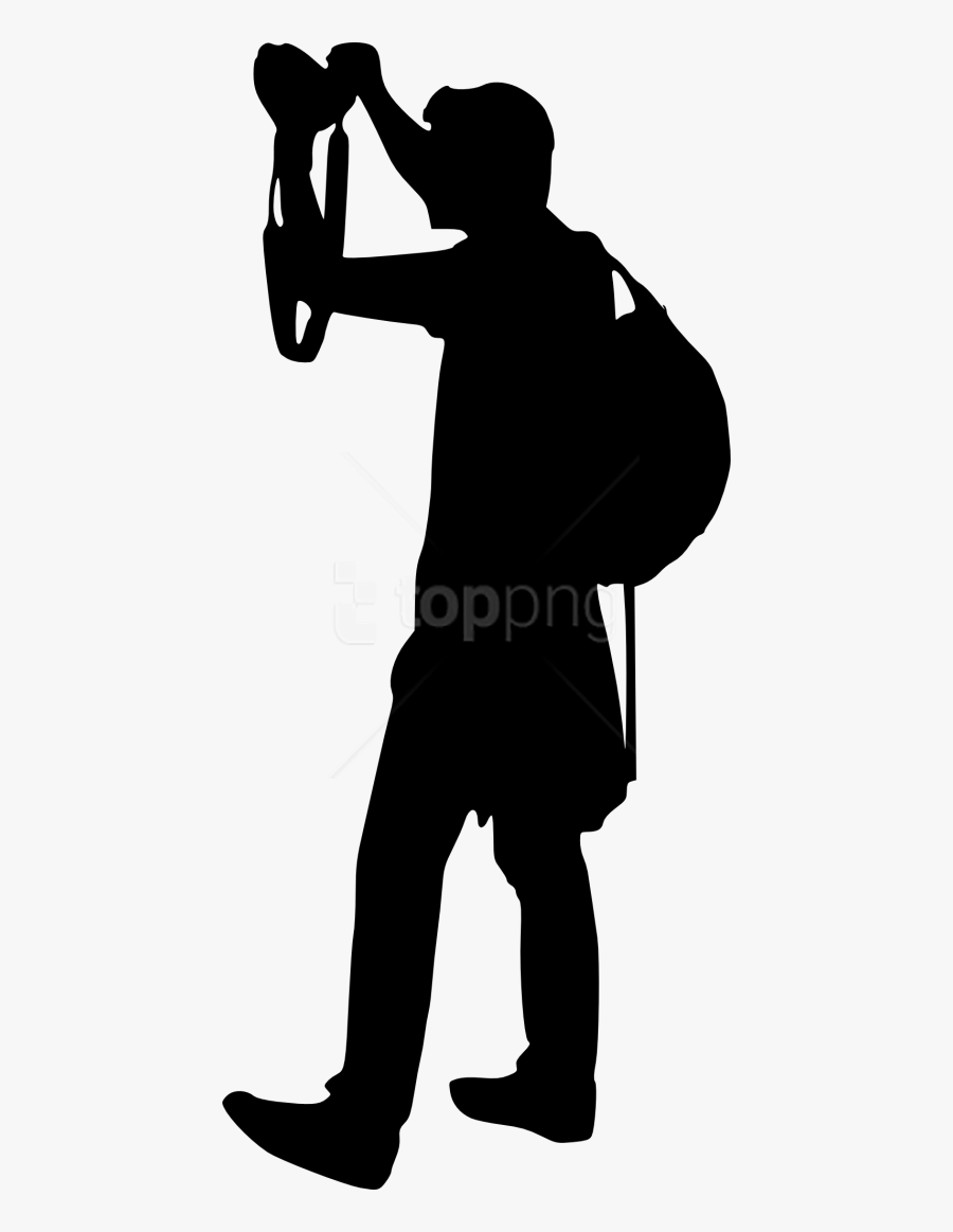 Camera Silhouette Png - Photographer Silhouette Png, Transparent Clipart