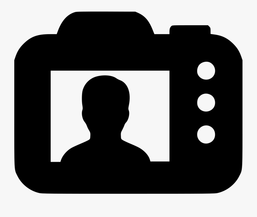 Computer Icons Camera Photography Clip Art - Silhouette Appareil Photo Png, Transparent Clipart