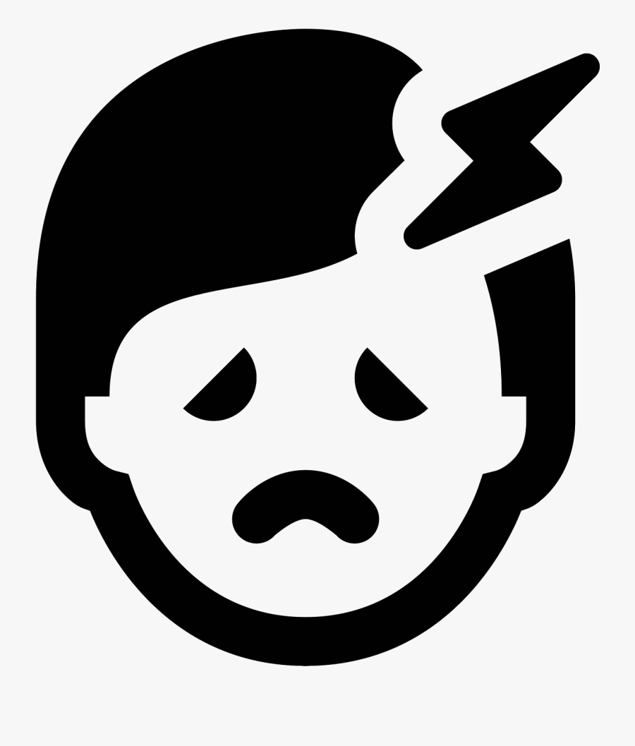 Headache Clipart Tete - Dolor De Cabeza Icono, Transparent Clipart