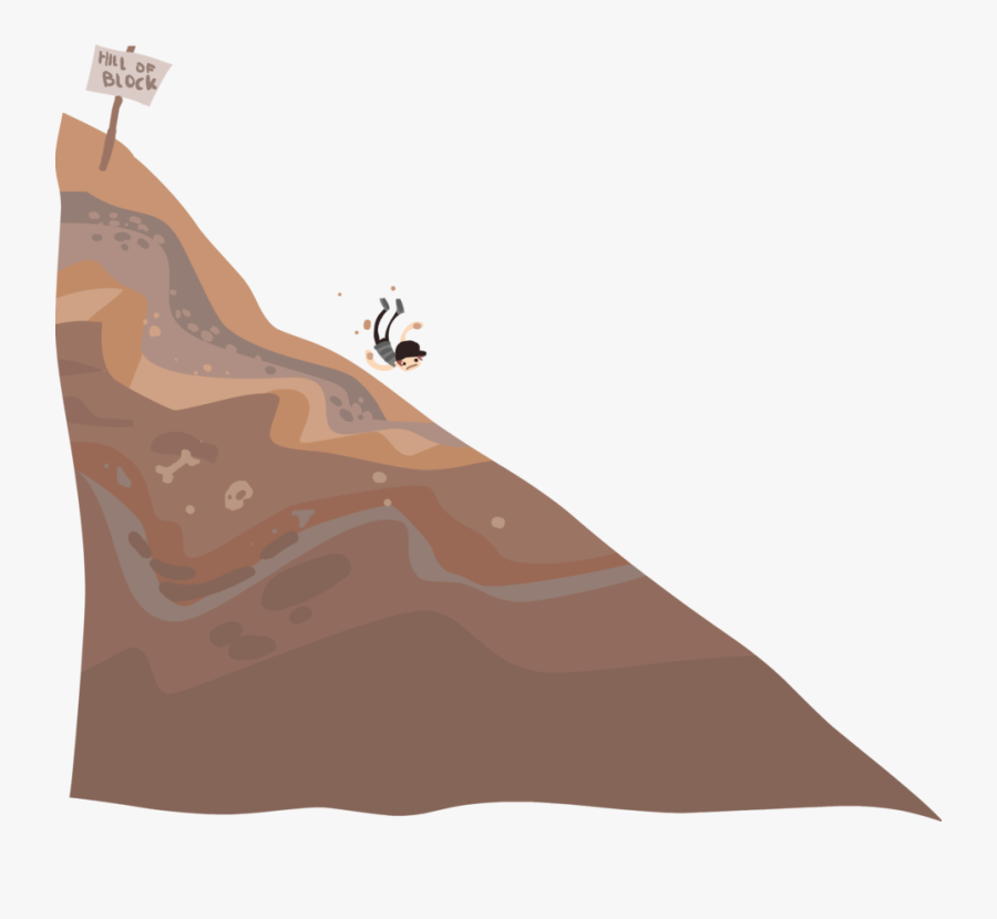 Clip Art Rolls Around Down The - Rolling Down Hill Meme, Transparent Clipart