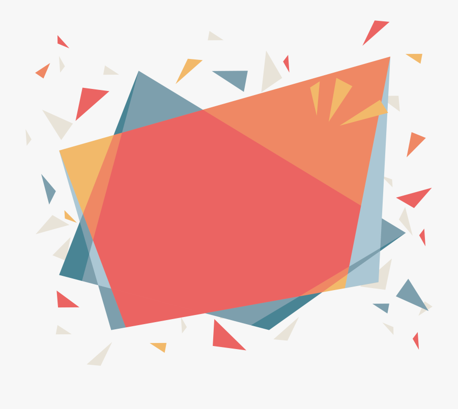 Nature Vector Geometric - Transparent Background Geometric Borders, Transparent Clipart