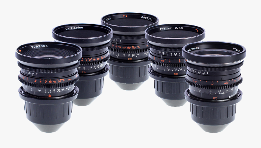 Montreal Cinema Lenses - Zeiss Standard Prime, Transparent Clipart