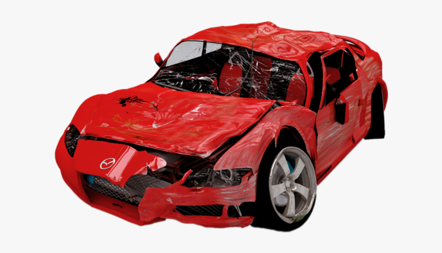 Junk Car Png - Broken Car Transparent Background, Transparent Clipart