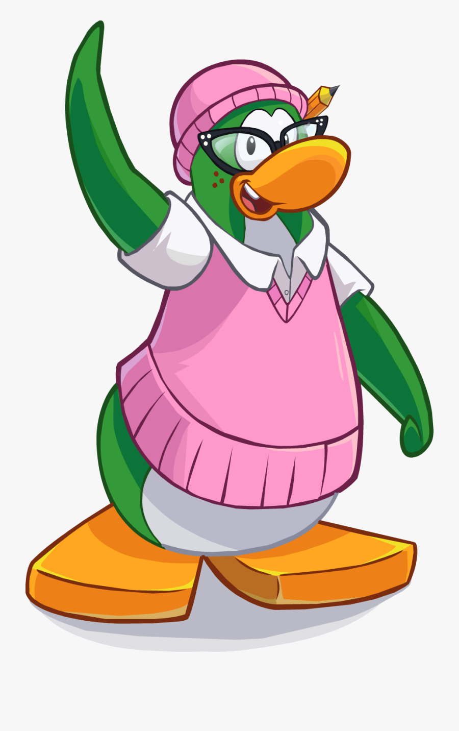 S Secret Agency Wiki - Club Penguin Aunt Arctic Hat, Transparent Clipart