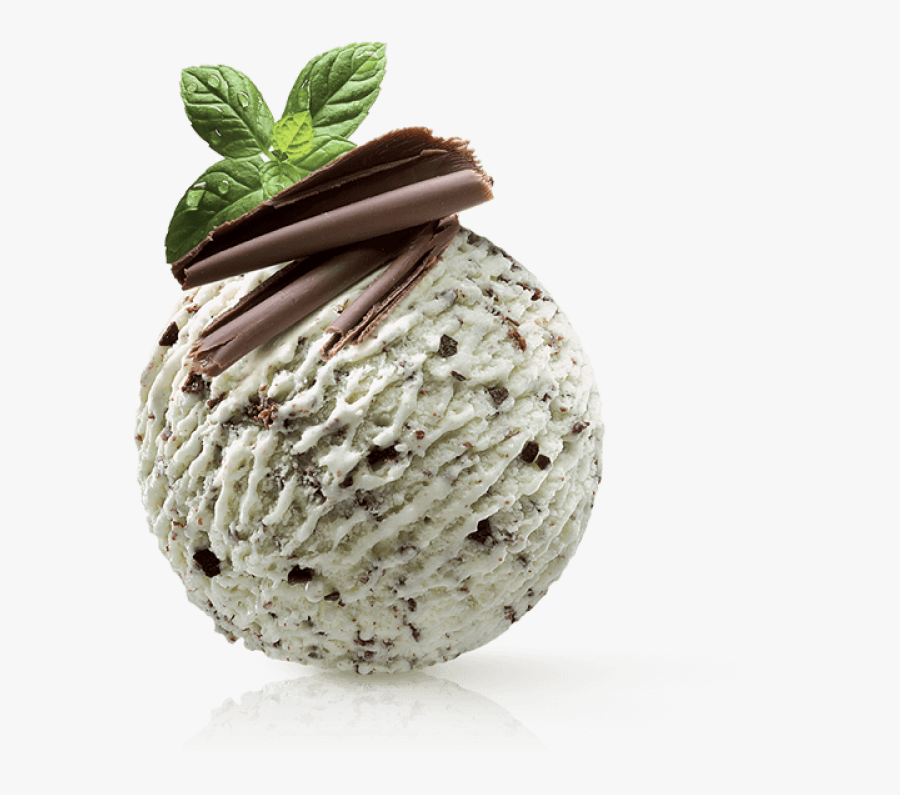 Mint Ice Cream Png - Mint Chocolate Icecream Scoops, Transparent Clipart