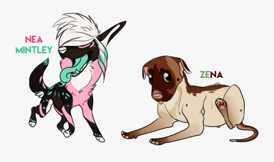 Cotton Candy Surprise And Mint Chocolate By Sucioperro - Cartoon, Transparent Clipart