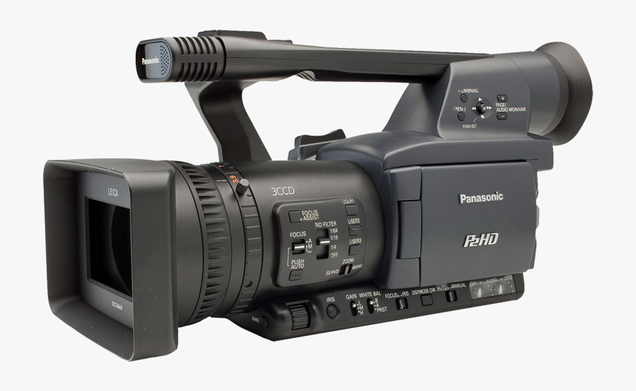 Panasonic P2 Camcorder High-definition Video Camera - Panasonic Hpx 170, Transparent Clipart