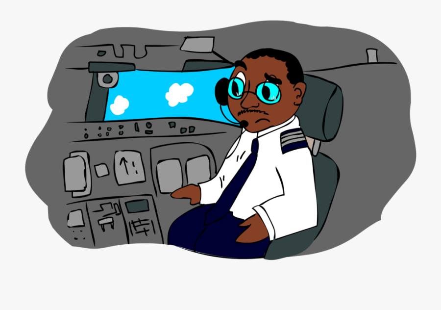 Pilot Squint 2 Clipart , Png Download - Cartoon, Transparent Clipart