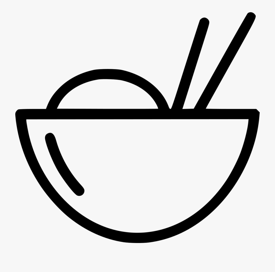 Chineese Thai Food Bowl - Thai Food Icon, Transparent Clipart