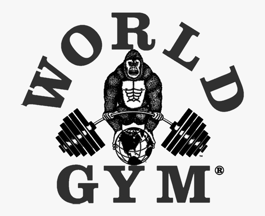 Golds World Gym Logo, Transparent Clipart