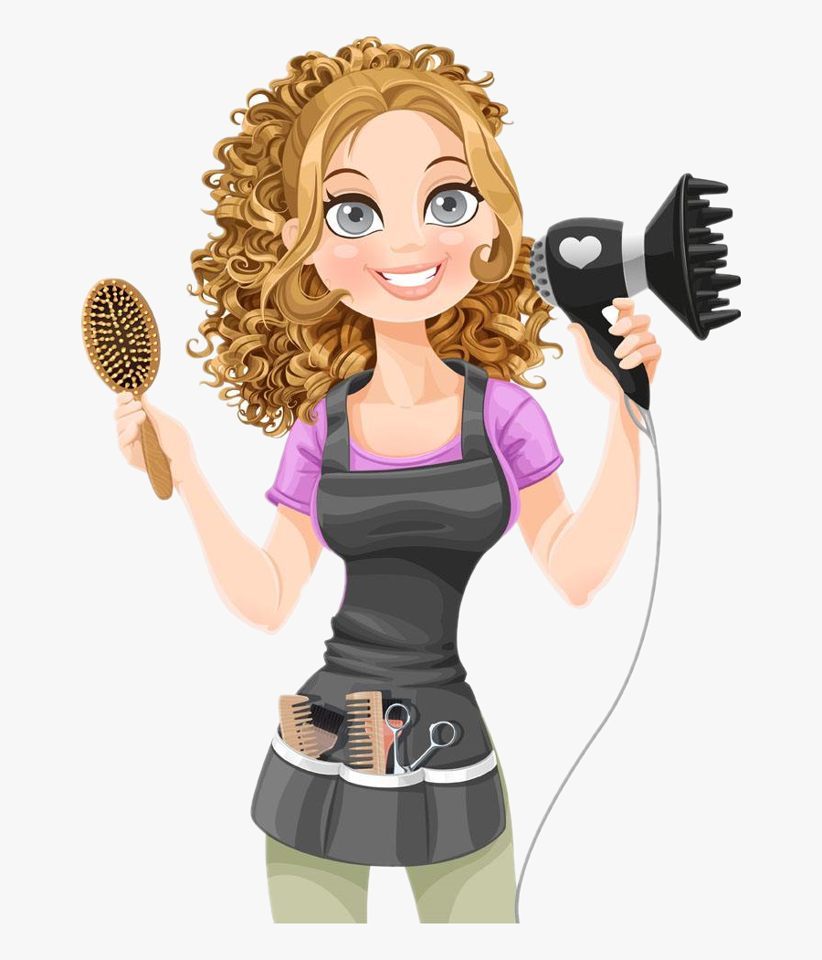 Comb Clipart El Pelo - Desenho De Cabeleireira Png, Transparent Clipart