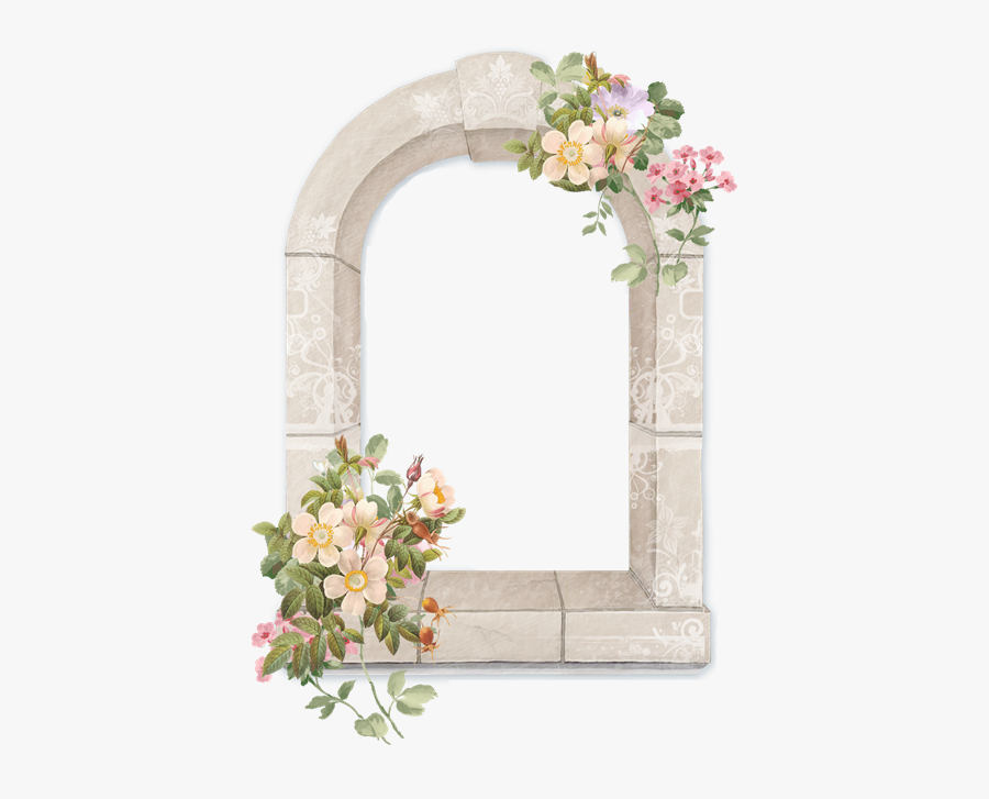Boxes Flower Png Free Photo Clipart - Flower Window Transparent Frame, Transparent Clipart