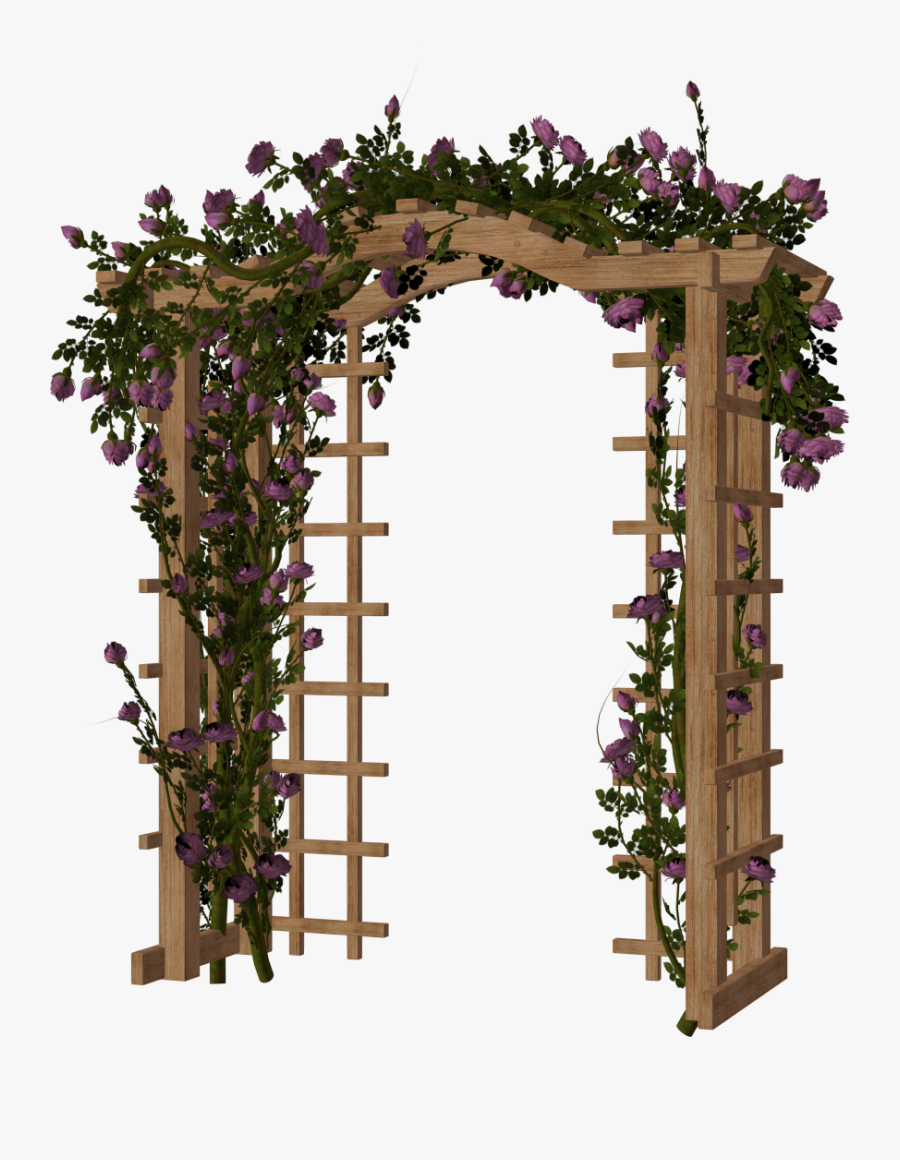 Wood Pergola Png, Transparent Clipart