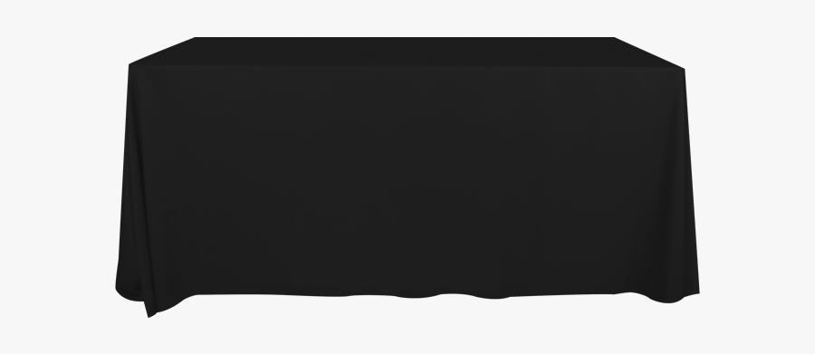 Clip Art Black Fabric Tablecloth - Black Table Cloth Png, Transparent Clipart