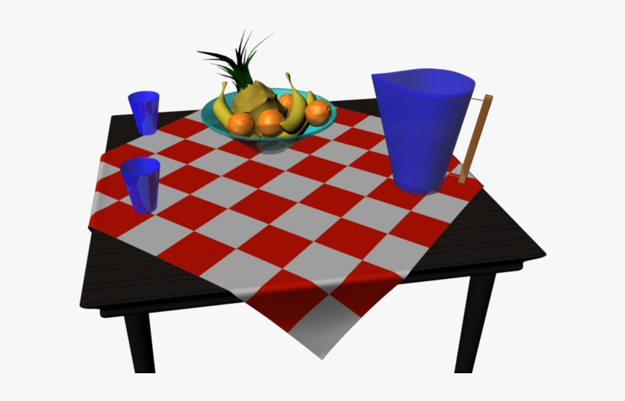 D Bowl And - Full Wood Chess Board Borderless, Transparent Clipart