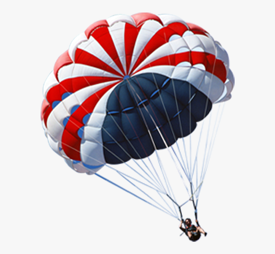 Parachute Fabric Parachuting Textile - Transparent Background Parachutes Png, Transparent Clipart