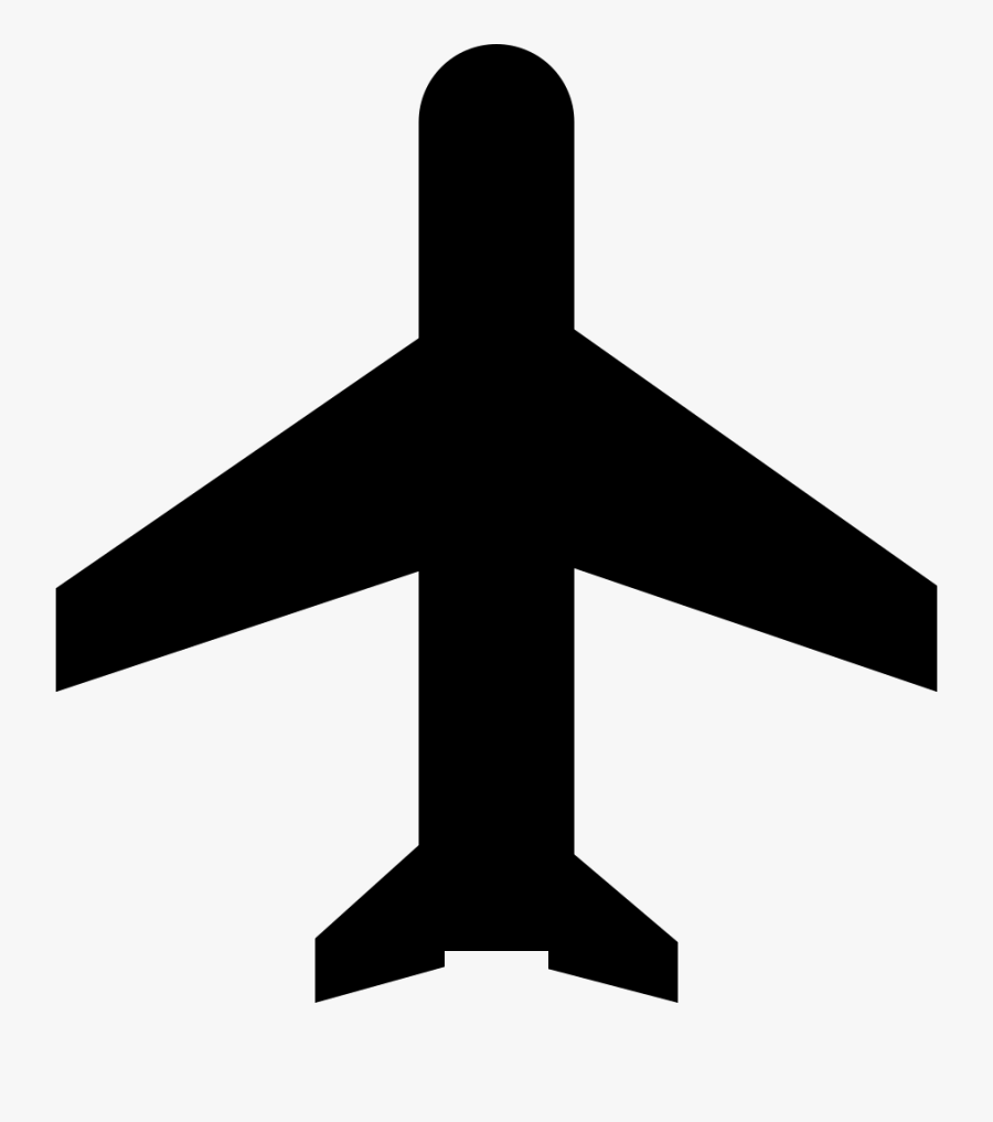 Airplane Icon Svg - Airplane Mode Icon Png, Transparent Clipart