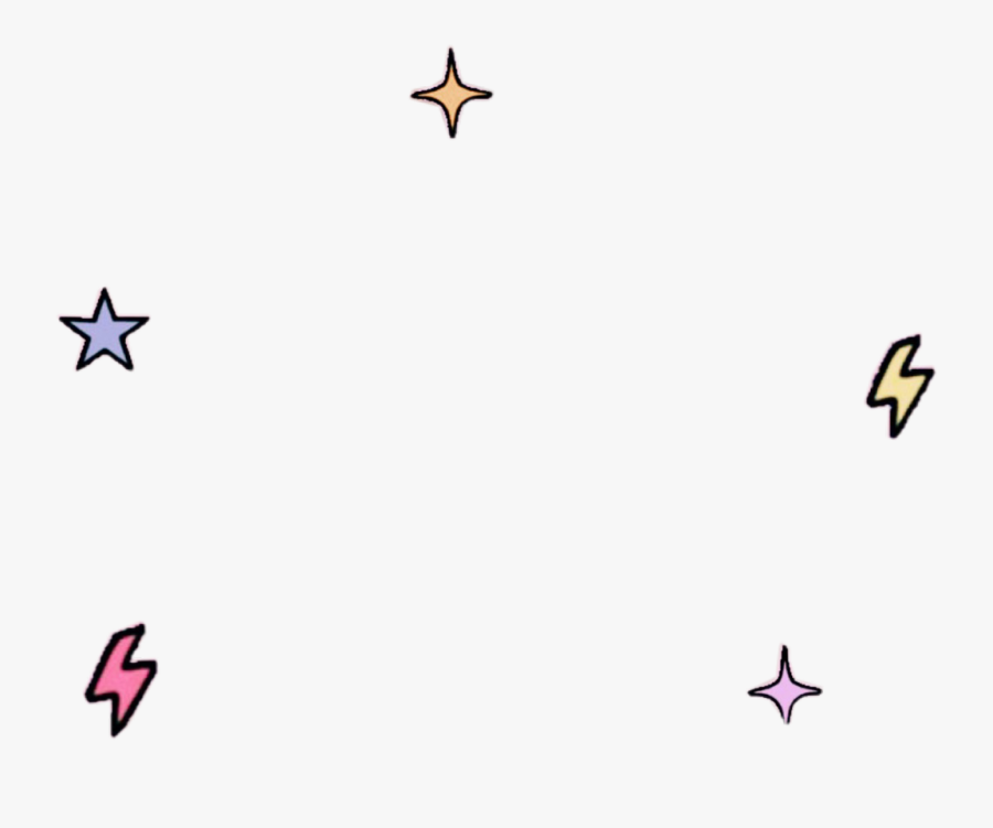 Aesthetics Star Background Vsco, Transparent Clipart