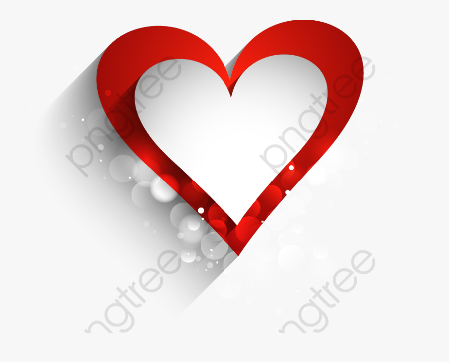 Hand Drawn Shaped Transparent - Love Heart Shape Png, Transparent Clipart
