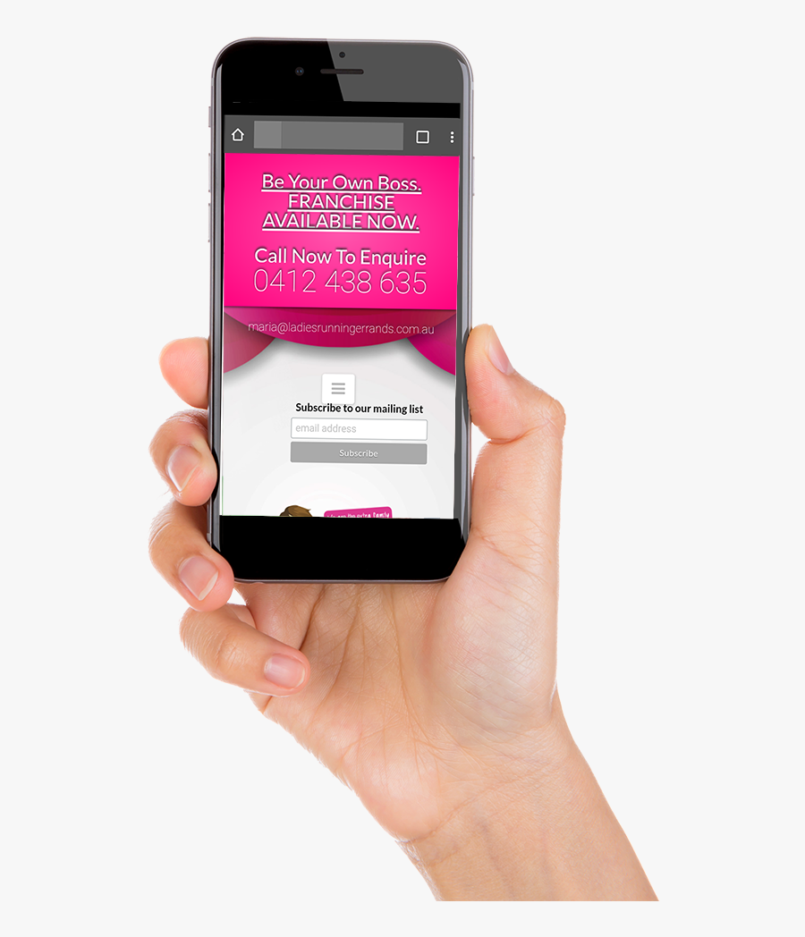 Ladies Running Errands Mobile Website View - Payment Accept By Paynow, Transparent Clipart