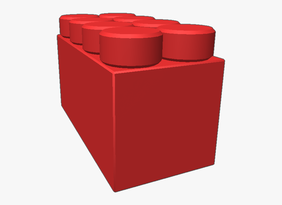 Red Lego Block Clipart , Png Download - Box, Transparent Clipart