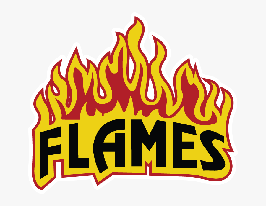North End Minor Hockey Association - Flame, Transparent Clipart