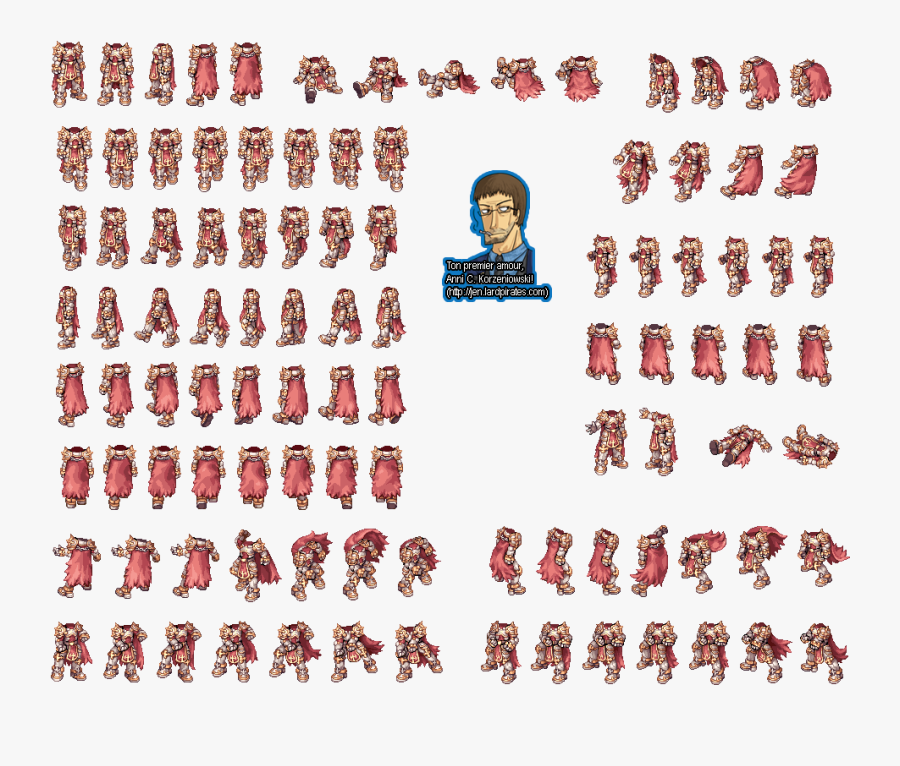 Ragnarok Online Novice Png Sprite - Ragnarok Rune Knight Sprite, Transparent Clipart