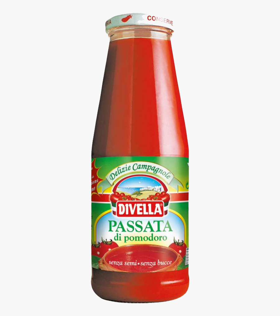 Sauce Bottle - Passata Divella, Transparent Clipart