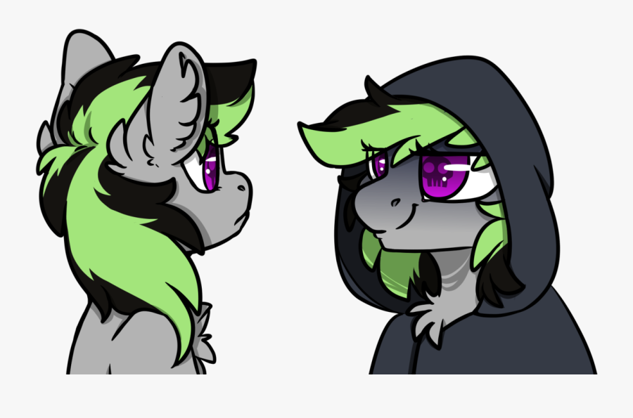 Spoopygander, Cape, Chest Fluff, Clothes, Doppleganger, - Cartoon, Transparent Clipart