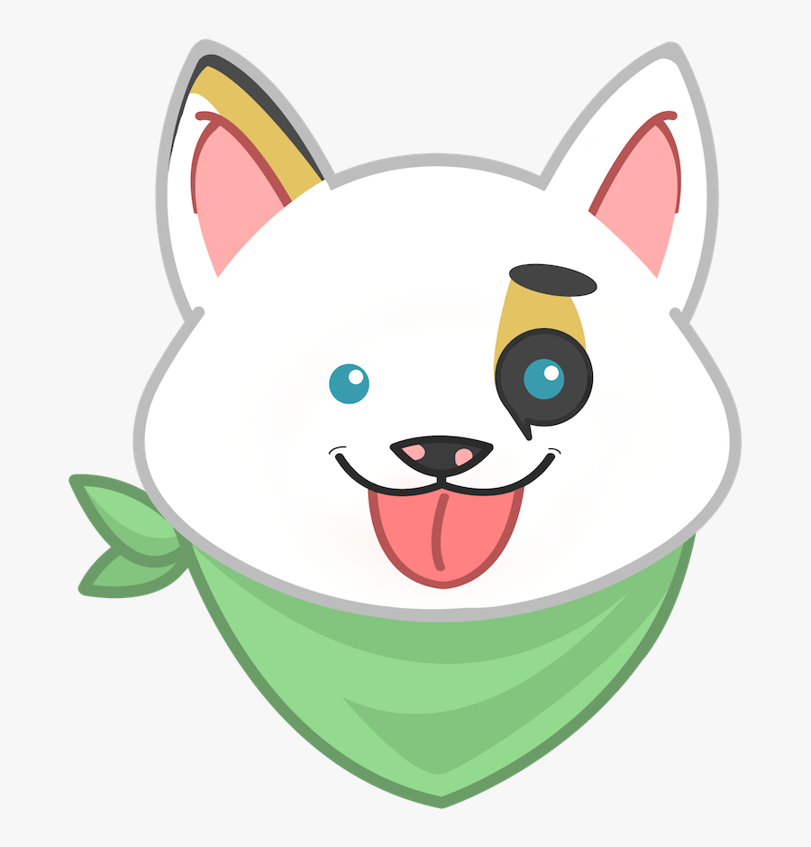 Pebbles In Green By Thanh Ma - Cat Yawns, Transparent Clipart