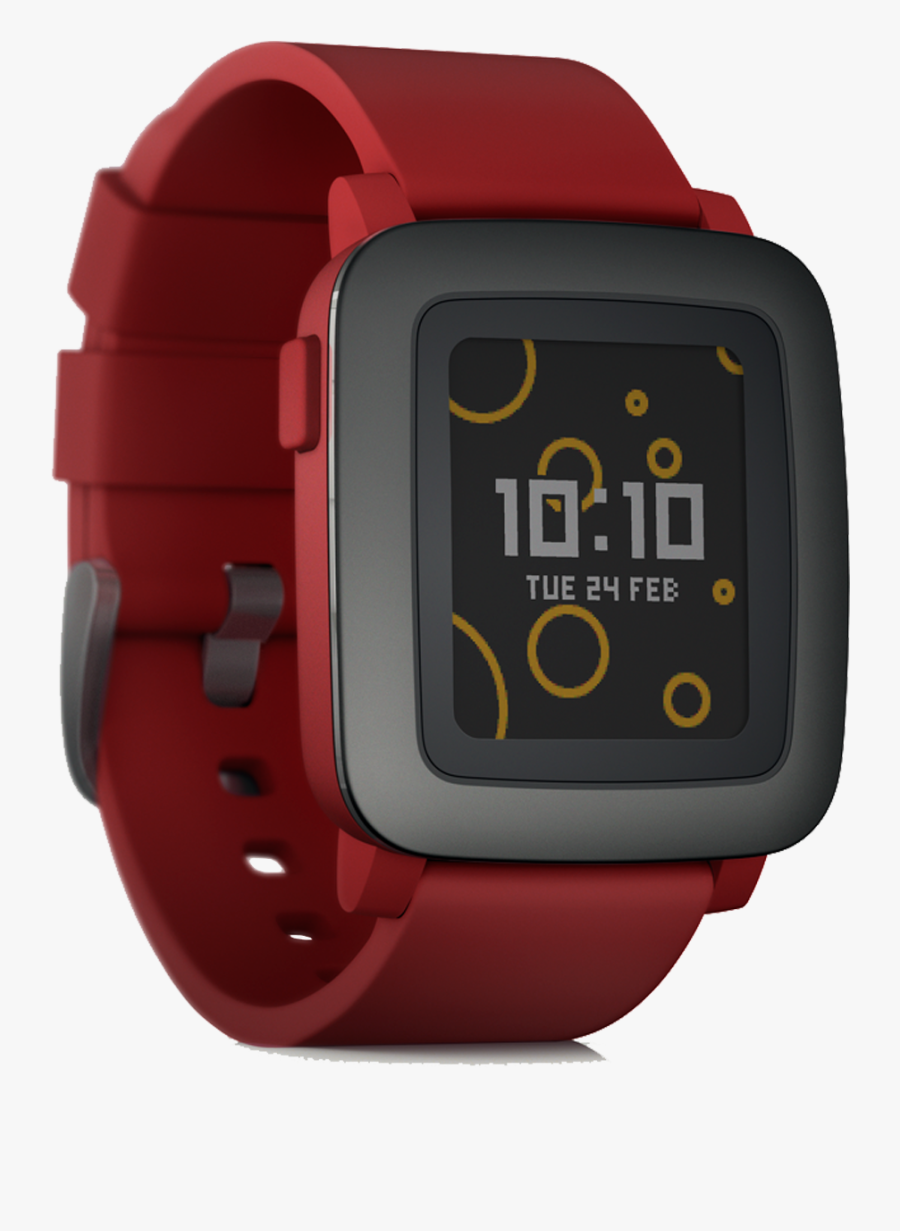 Pebble Smartwatch - Smartwatch Pebble, Transparent Clipart