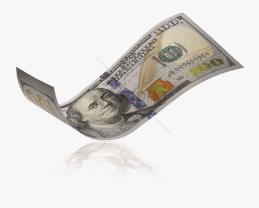 Handling,paper Product,saving - Hundred Dollar Bill Png Transparent, Transparent Clipart