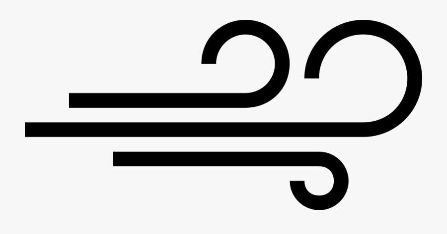 Wind Weather Lines Group Symbol - Wind Symbol Png, Transparent Clipart