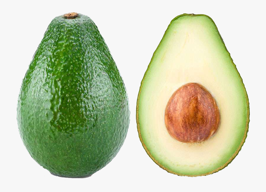 Clip Art Batido De Aguacate Hass - Top Of An Avocado, Transparent Clipart