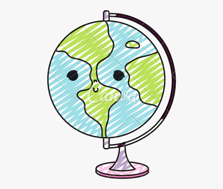 Ruler Clipart Kawaii - Bear Head Doodle, Transparent Clipart