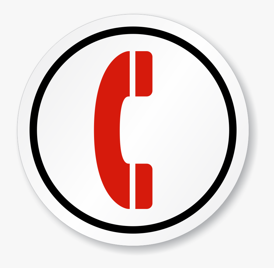 Pictures Of The Telephone - Telephone Sign Clipart, Transparent Clipart