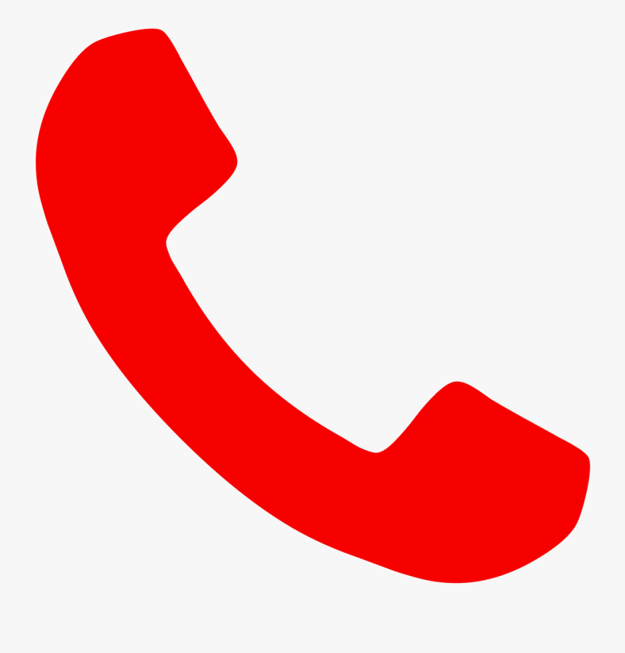Red Phone Font-awesome - Red Phone Icon Png, Transparent Clipart
