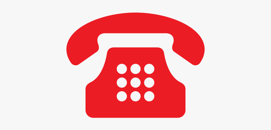 Red Phone Logo Png, Transparent Clipart