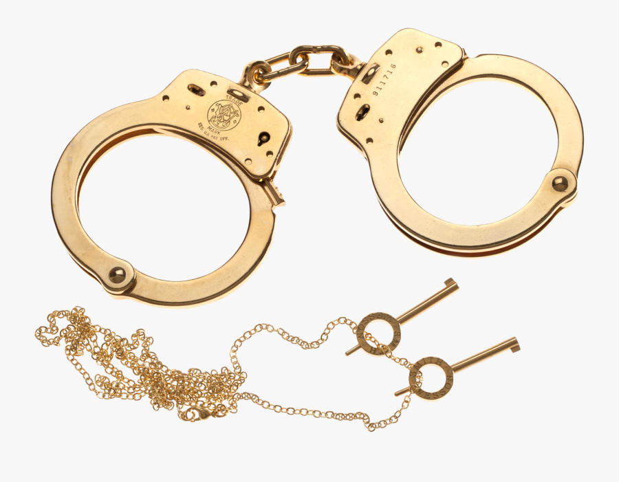 Clip Art Kiki De Montparnasse Regulation - Transparent Gold Handcuffs Png, Transparent Clipart