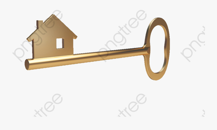 House Key Png - Real Estate House Key Logo, Transparent Clipart