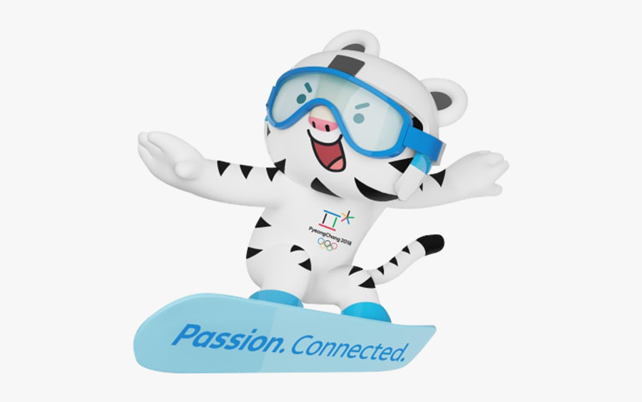Snowboarding Clipart Winter Game - 수 호랑 경기 캐릭터, Transparent Clipart