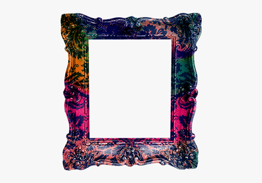 Frame, Art, Colorful, Border, Decorative, Design - Picture Frame, Transparent Clipart