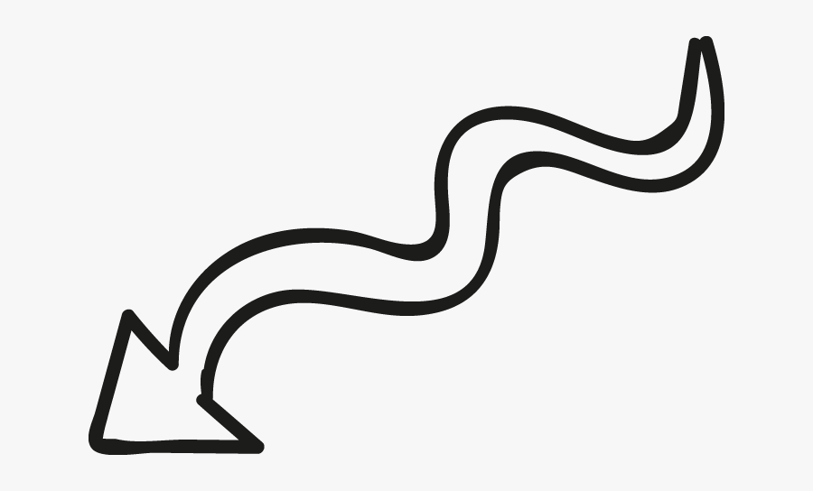 Transparent White Wave Png - Waves Arrow White, Transparent Clipart