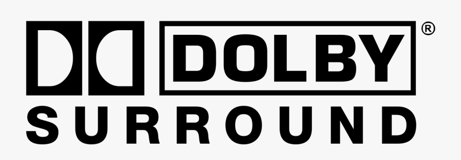 Dolby Surround Logo - Dolby Surround Sound Logo, Transparent Clipart