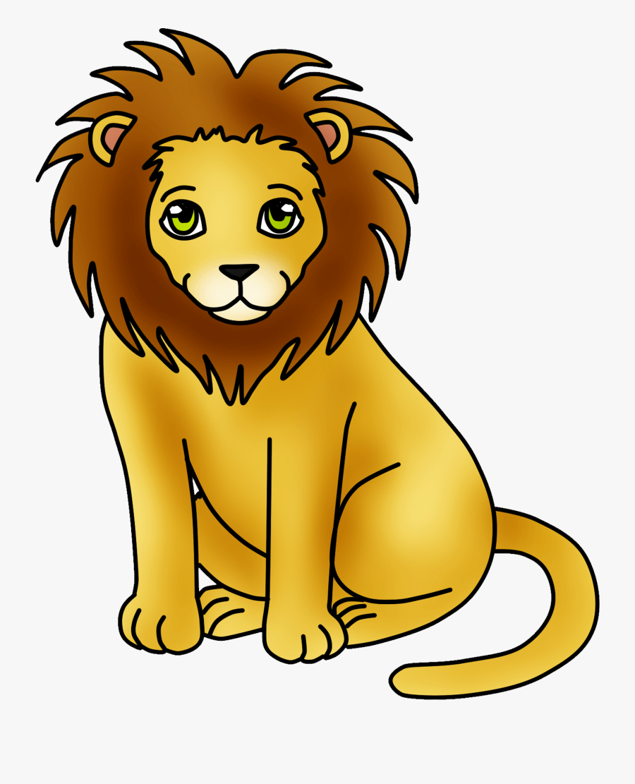 Transparent Circus Lion Png - Masai Lion, Transparent Clipart