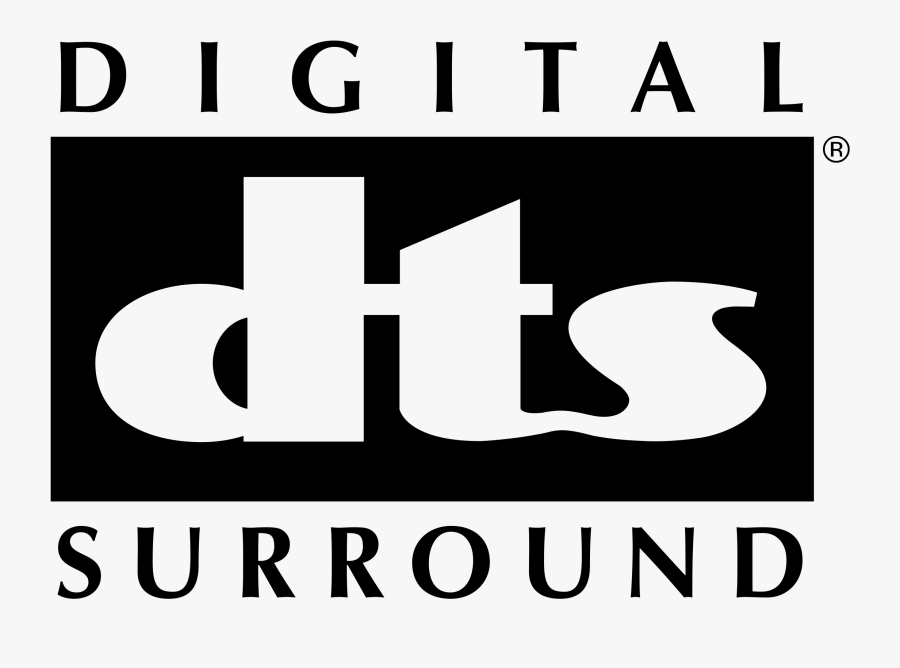 Digital Dts Surround Logo Png Transparent & Svg Vector - Digital Dts Sound Logo, Transparent Clipart