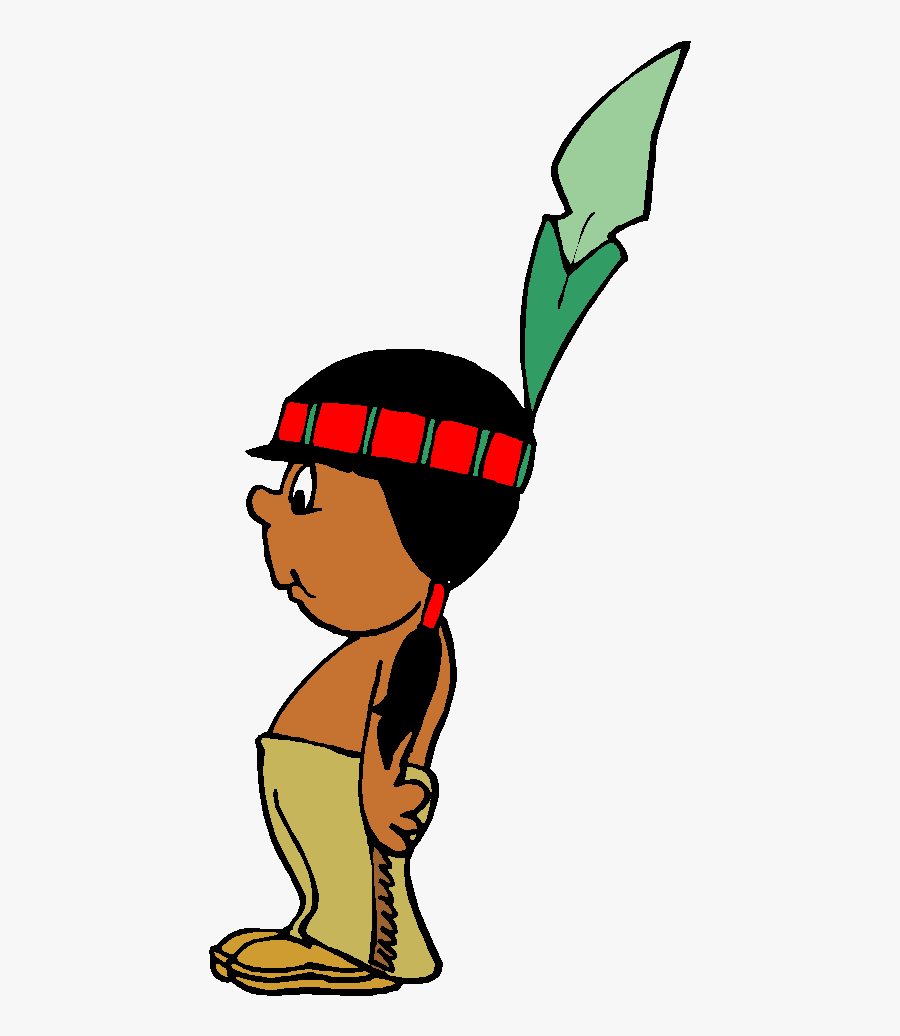 America Clipart Little Indian Boy - American Indian Boy Cartoon, Transparent Clipart